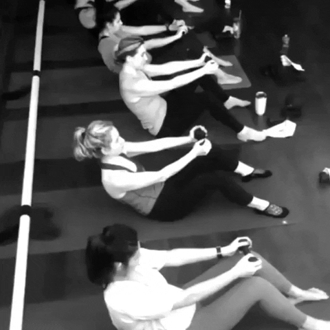 The Barre + Yoga Experience GIF
