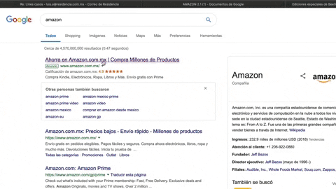 Compra de Volkswagen en Amazon