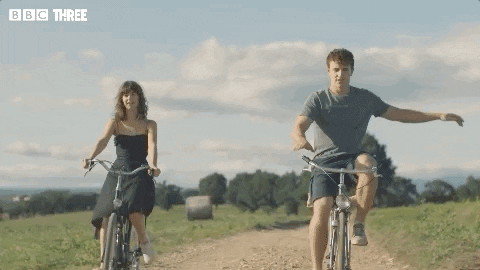 bike ride is the perfect date idea to meet safely as lockdown eases
