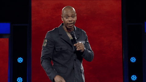 Dave Chappelle comedy routine 