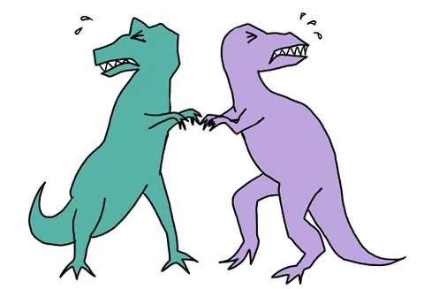 Dress Up T Rex GIF - Find & Share on GIPHY