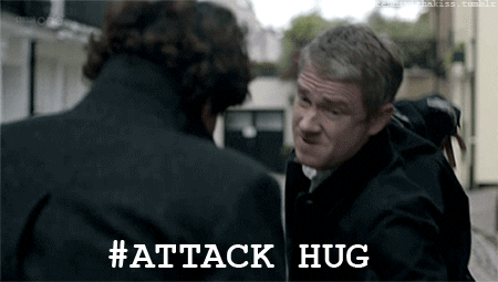 Hug Attack GIFs - Find & Share on GIPHY