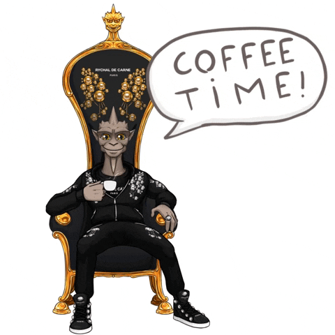Coffee Time GIF by Rychal de Carne