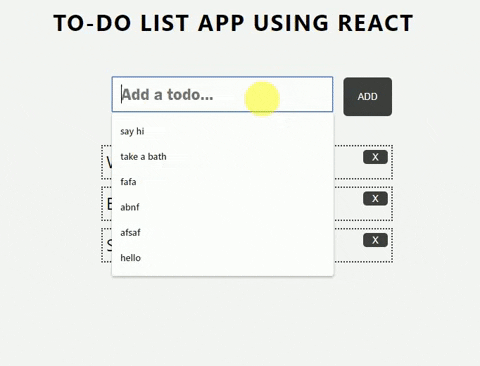To Do App React