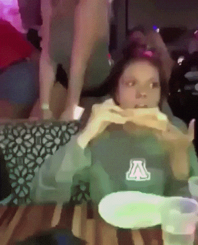 When pizza is love in funny gifs