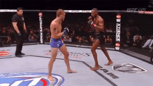 muay thai elbow strike gif