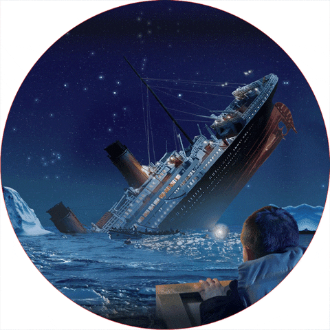 Details About Titanic Gold 3d Coin Ship Wreck Film Leonardo De Caprio James Cameron Tv Retro