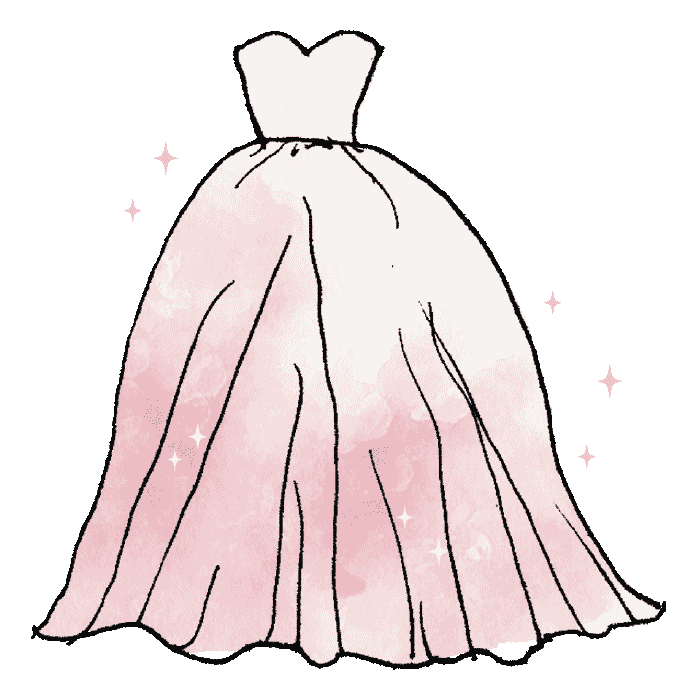 Wedding Dress Pink Sticker by ThePinkBride for iOS & Android GIPHY