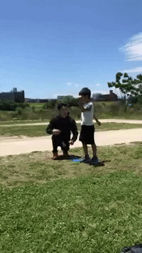 もも上げGIF