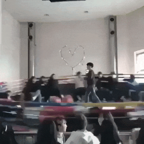 Making a ride exciting in funny gifs