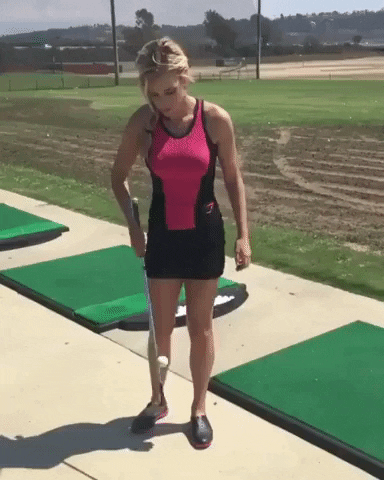 Golf trick in funny gifs