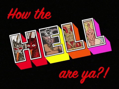 How Are You Hello GIF by GIPHY Studios Originals