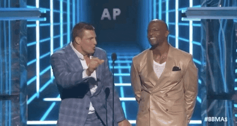 Rob Gronkowski 2019 Bbmas GIF by Billboard Music Awards
