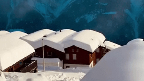 This Swiss mountain village