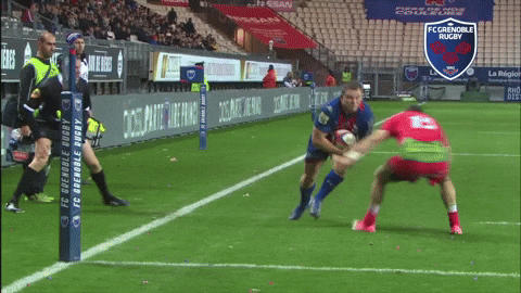 Try Essai GIF by FCG Rugby - Find & Share on GIPHY