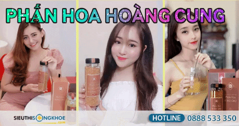 Cách Dùng Phấn Hoa Hoàng Cung GIF