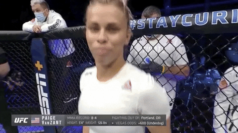 Paige Vanzant Sport GIF by UFC - Find & Share on GIPHY