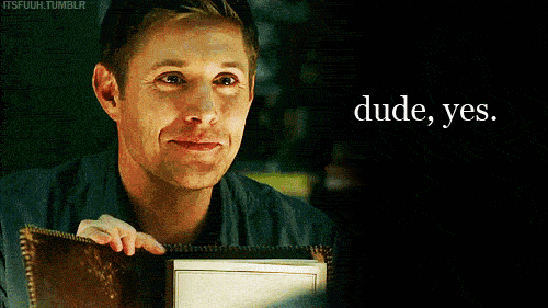 Image result for supernatural dude yes gif