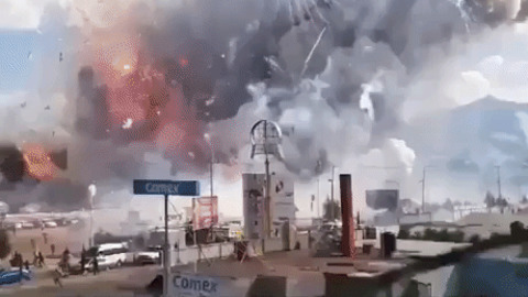 Firework Factory Explodes