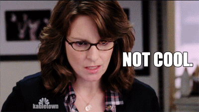 Its Not Cool Tina Fey GIF - Find & Share on GIPHY
