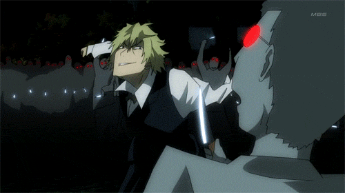 Image result for Durarara gif