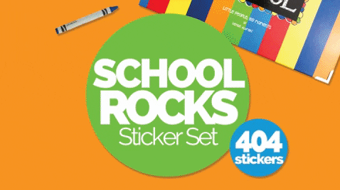 School Rocks Stickers