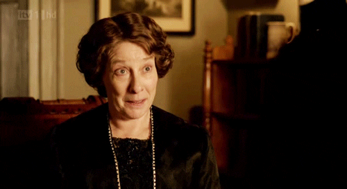 Downton Abbey Mrs. Hughes gif