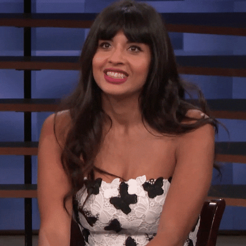 Jameela Jamil Lol GIF by Team Coco - Find & Share on GIPHY
