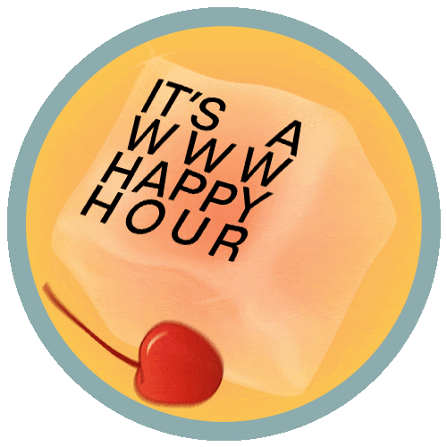 Happy Hour 3D Sticker by Who What Wear for iOS & Android GIPHY