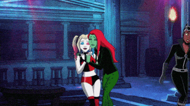 VIDEO: Llega el tan esperado primer beso entre Harley Quinn y Poison Ivy