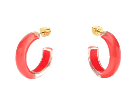 Hoop Earrings Sticker by Alison Lou for iOS & Android | GIPHY