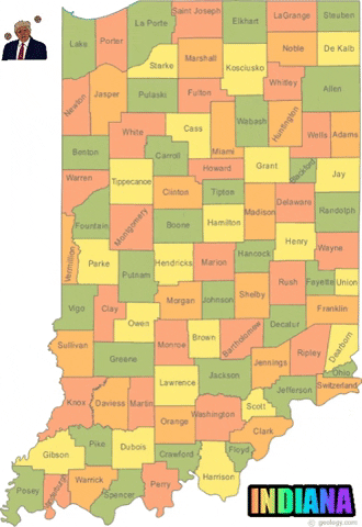 Indiana Area Codes