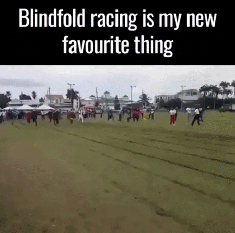 Blindfold racing in wow gifs