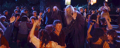 Image result for hobbits dancing gif