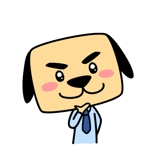 Dog Wink Sticker by Evacomics for iOS & Android | GIPHY