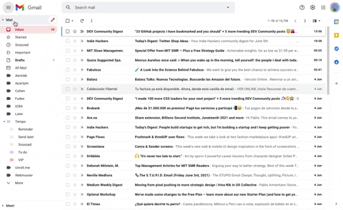 293. Collapsable Sidebar Menu