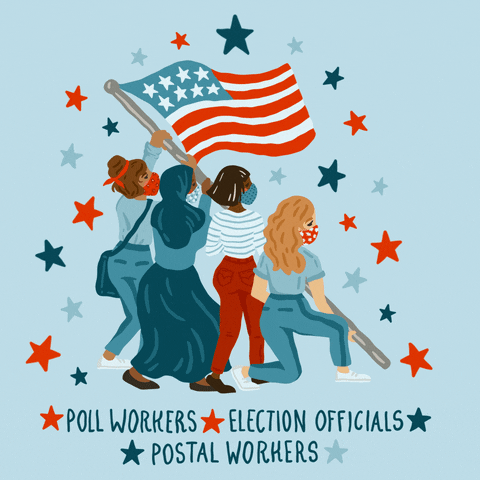 Election 2020 Heroes GIF by INTO ACTION