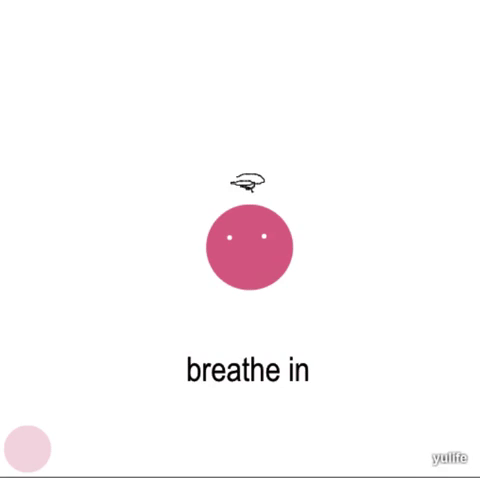 Meditate Breathe GIF - Find & Share on GIPHY