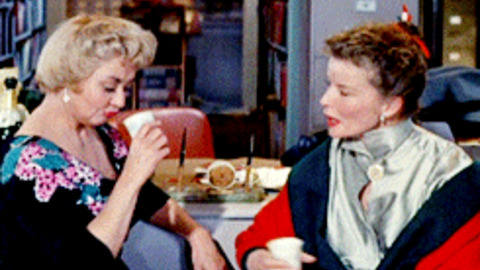 Desk Set Drinking Gif Find Share On Giphy