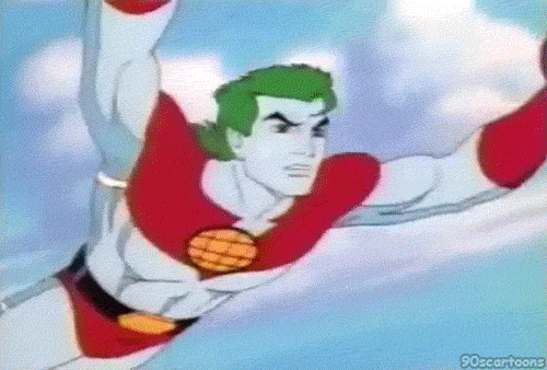Image result for captain planet gif"