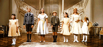 sound of music farewell song gif