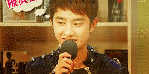 Image result for kyungsoo sassy gif