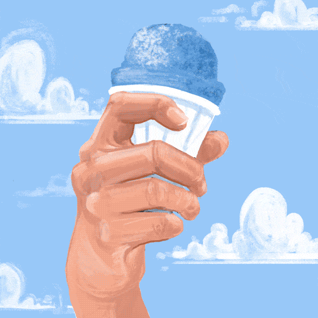 Snow Cone Summer GIF by Dan Blaushild Find & Share on GIPHY