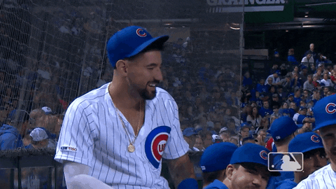 Chicago Cubs Smile GIF by MLB - Find & Share on GIPHY