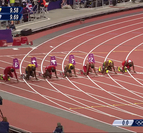 Athletics Bolt GIF by Olympic Channel