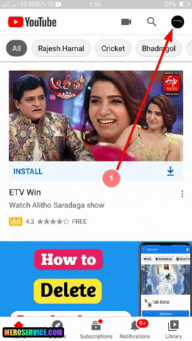 Dark Mode in YouTube