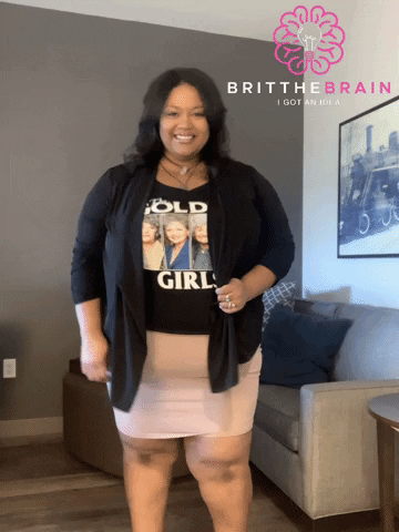 Plus Size Shimmy GIF