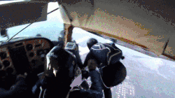 skydiving