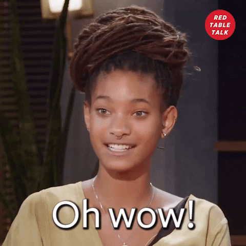 Willow Smith GIF by Red Table Talk - Find & Share on GIPHY