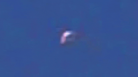 Closeup of UFO over Los Angeles - March 2013